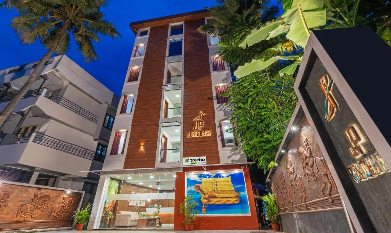 Treebo Jp Residency Hotel Thiruvananthapuram 3*,  India