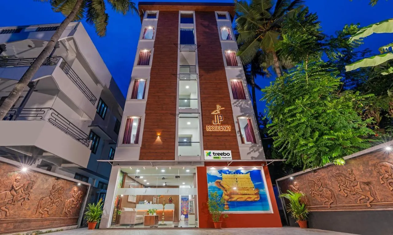 ***  Treebo Jp Residency Hotel Thiruvananthapuram India